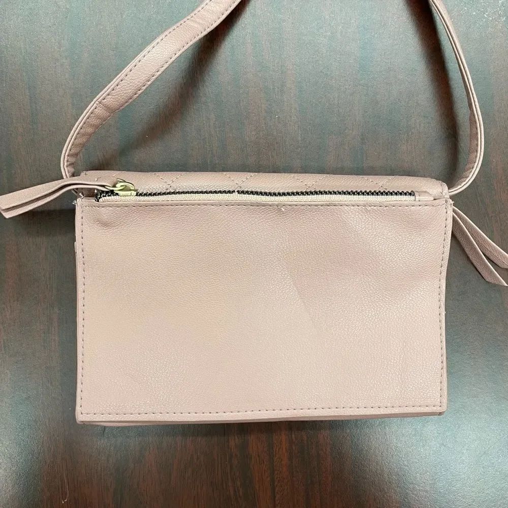Crossbody Blush Colored Purse - Picture 2 of 5
